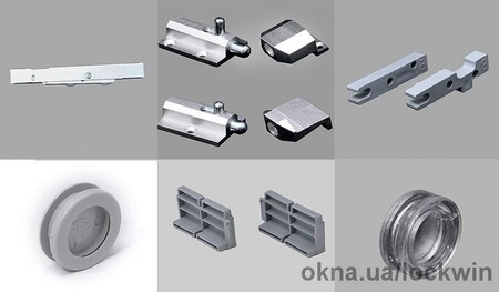 Фурнитура для систем слайдингового остекления порогового типа LOCKWIN